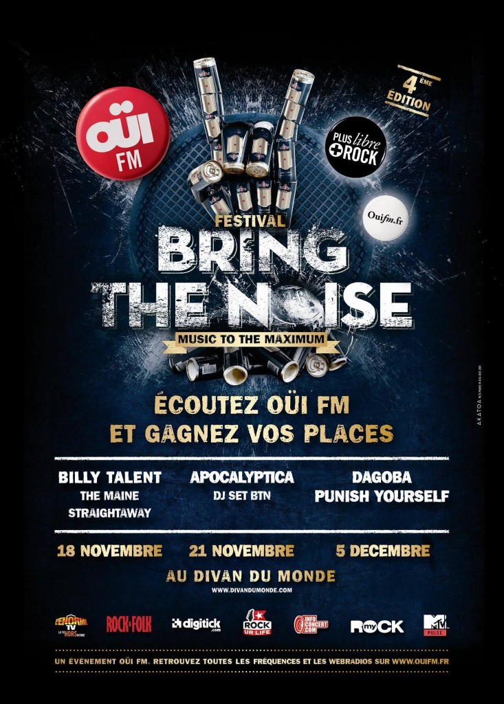 Affiche - Bring The Noise festival 2013