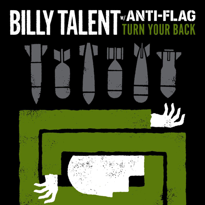 Discographie - Billy Talent - Anti-Flag - Turn Your Back - Single